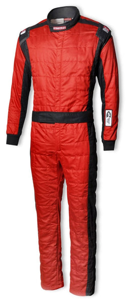 PYROTECT Sportsman Deluxe One Piece 2-Layer SFI 3.2A/5 Race Suit, Red Sportsman Deluxe One Piece 2-Layer SFI 3.2A/5 Race Suit, Red Autofit