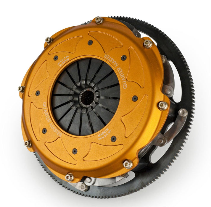 Quarter Master Quarter Master Optimum-SR 10.4 in. Single-Disc Clutch/Flywheel/Release Bearing Kits 121592-R Autofit