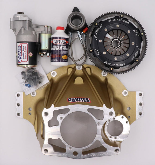 Quarter Master Quarter Master Optimum-V Clutch and Bellhousing Kits 25139791 Autofit
