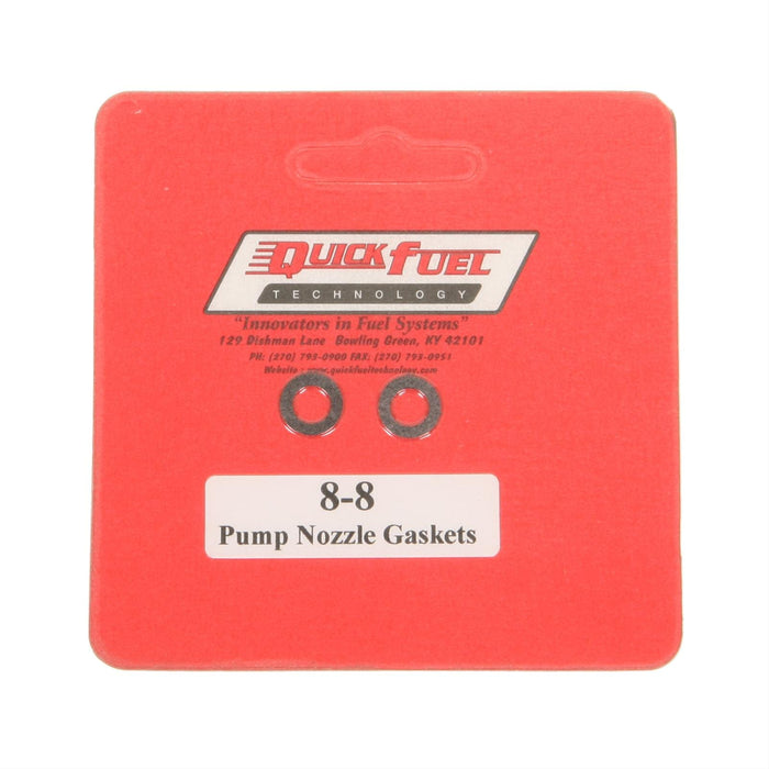 Quick Fuel Quick Fuel Accelerator Pump Discharge Nozzle Gaskets 8-8QFT Autofit