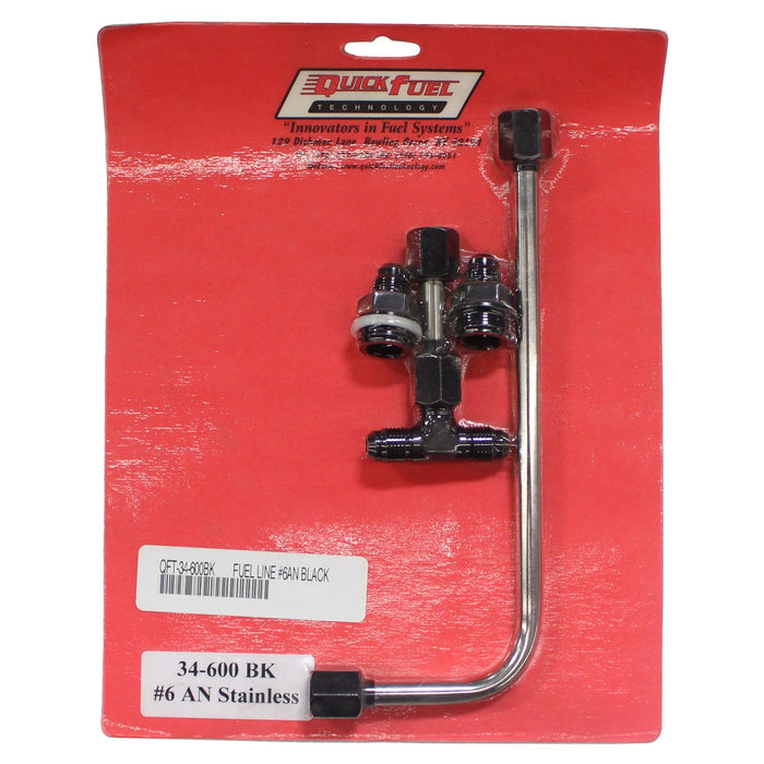 Quick Fuel Quick Fuel Carburetor Fuel Lines 34-600BKQFT Autofit