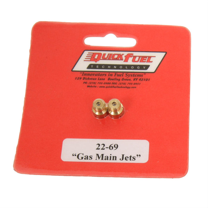 Quick Fuel Quick Fuel Standard Main Jets 22-69QFT Autofit