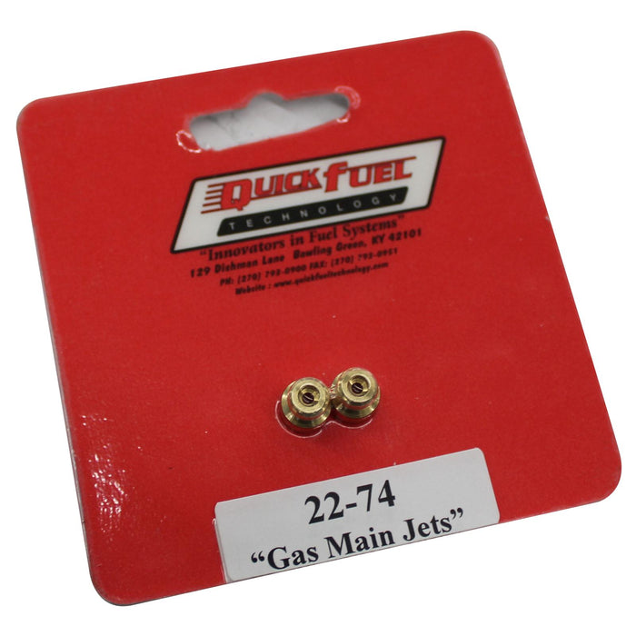 Quick Fuel Quick Fuel Standard Main Jets 22-74QFT Autofit