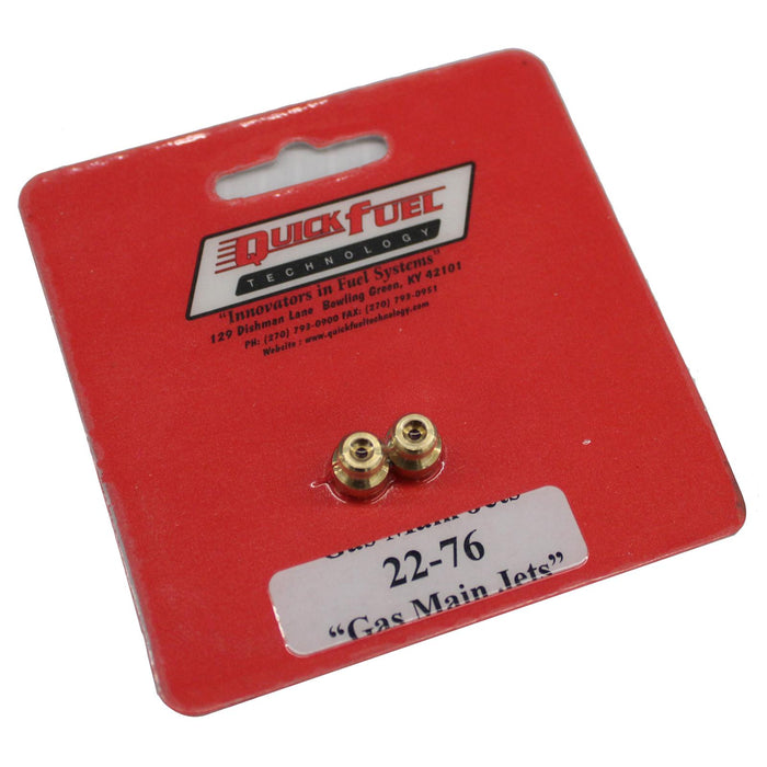 Quick Fuel Quick Fuel Standard Main Jets 22-76QFT Autofit