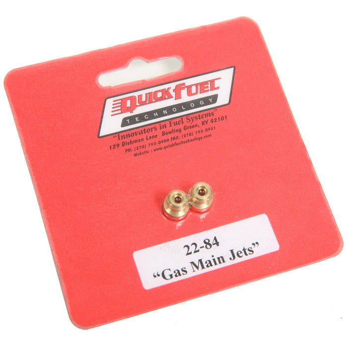 Quick Fuel Quick Fuel Standard Main Jets 22-84QFT Autofit