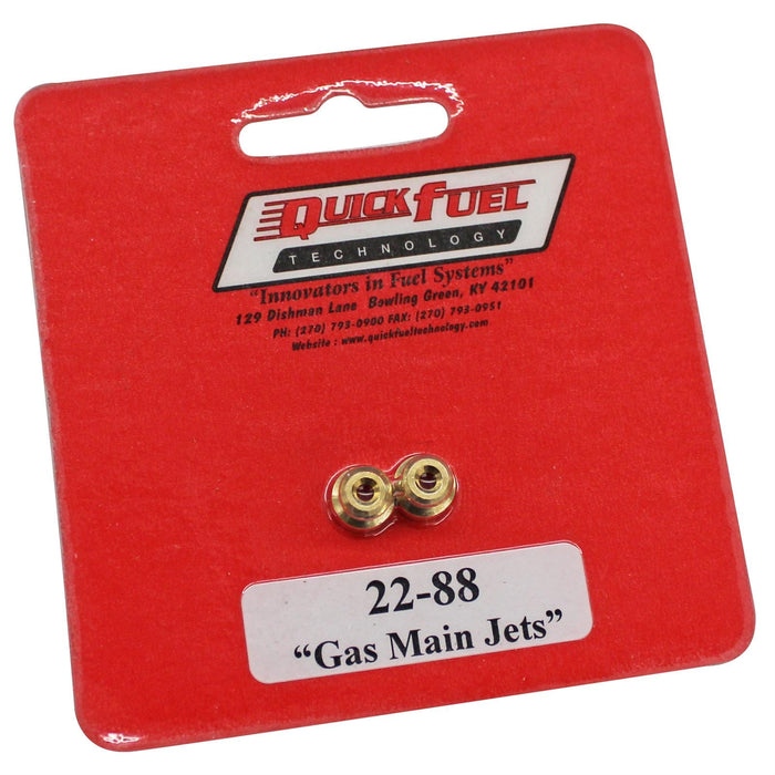 Quick Fuel Quick Fuel Standard Main Jets 22-88QFT Autofit