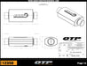 Quick Time Performance Quick Time Performance AR3 Mufflers 12350 Autofit