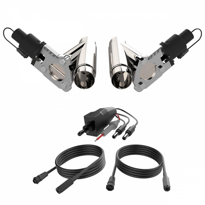 Quick Time Performance Quick Time Performance Electric Exhaust Cutouts QTEC45CP Autofit