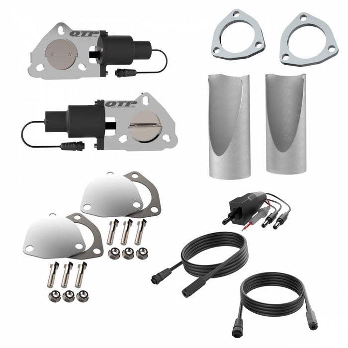Quick Time Performance Quick Time Performance Electric Exhaust Cutouts QTEC45DIY Autofit