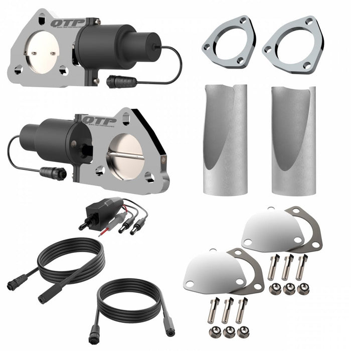 Quick Time Performance Quick Time Performance Electric Exhaust Cutouts QTEC45DIY Autofit