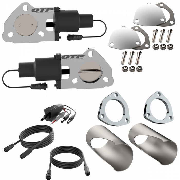 Quick Time Performance Quick Time Performance Electric Exhaust Cutouts QTEC50DIY Autofit