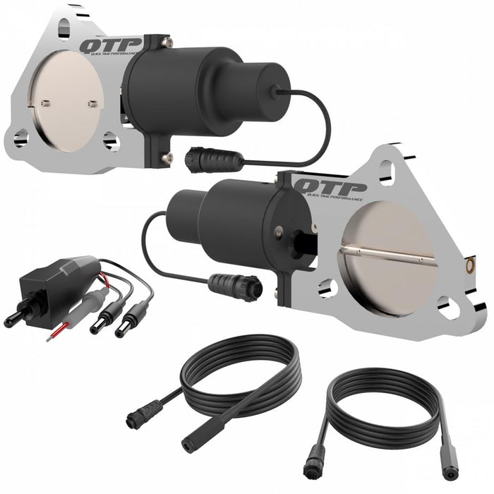 Quick Time Performance Quick Time Performance Electric Exhaust Cutouts QTEC55DIY Autofit