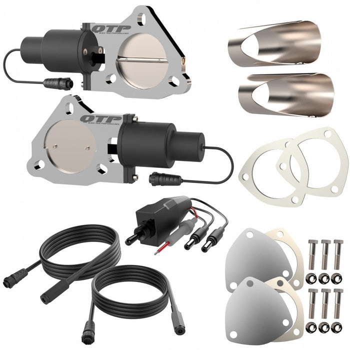 Quick Time Performance Quick Time Performance Electric Exhaust Cutouts QTEC55DIY Autofit