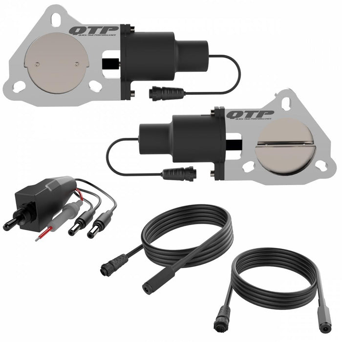 Quick Time Performance Quick Time Performance Electric Exhaust Cutouts QTEC55DIYT Autofit