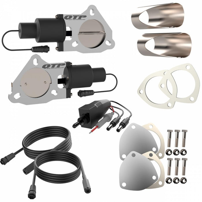 Quick Time Performance Quick Time Performance Electric Exhaust Cutouts QTEC60DIY Autofit