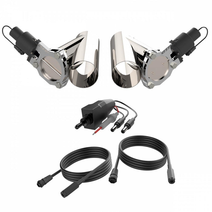 Quick Time Performance Quick Time Performance Electric Exhaust Cutouts QTEC70CP Autofit