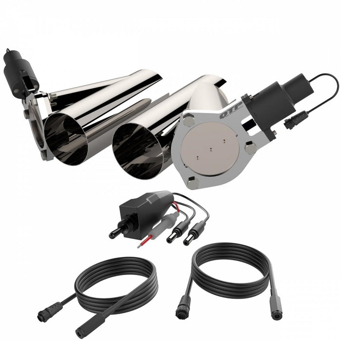 Quick Time Performance Quick Time Performance Electric Exhaust Cutouts QTEC80CP Autofit