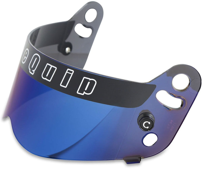 Racequip Racequip Racequip Helmet Shield, Blue Iridium (RQ205007RQP) Autofit