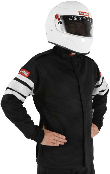 Racequip Racequip Racequip Multi Layer SFI-5 Jacket, Black (RQ121003RQP) Autofit