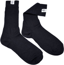 Racequip Racequip Racequip SFI 3.3 Fire Retardant Socks, Black, Large (RQ411995RQP) Autofit