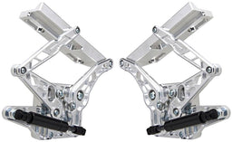 Ring Ring Ring Billet Airframe Bonnet Hinge Kit, Natural Finish (RING50678-1022NS) Autofit