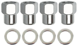 ROCKET 12mm x 1.50 Thread, .500" Shank, Open End (Set Of 4) Short Mag Wheel Nuts - 13/16" Hex GOR73037SMB Autofit