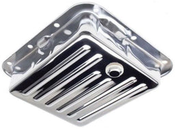 RPC Suit Ford C4 STD Depth (Case Fill) Chrome Steel Transmission Pan RPCR9531 Autofit