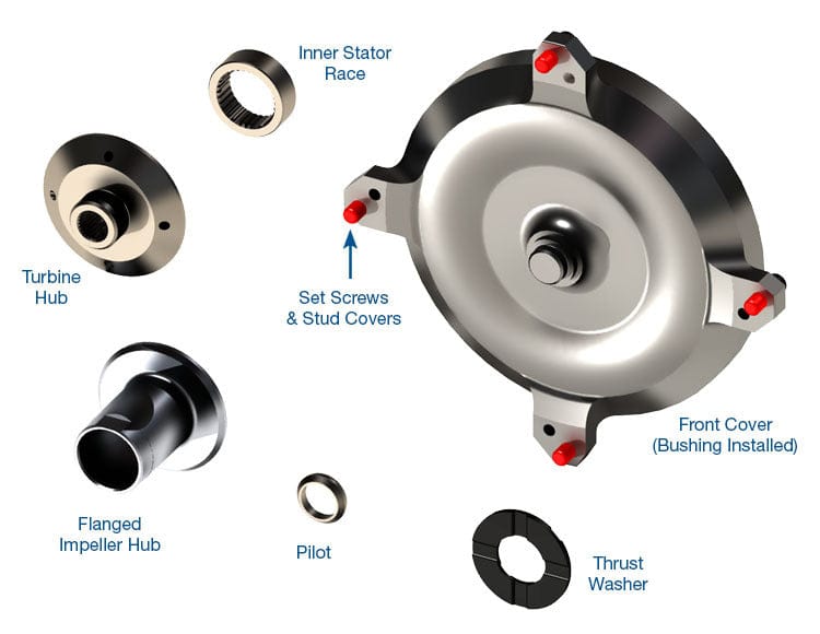 RTS RTS Billet Converter Kit 10in.Ford, C4 , Dual Bolt Circle, Each RTS Billet Converter Kit 10in.Ford, C4 , Dual Bolt Circle, Each Autofit