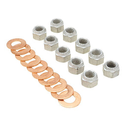 RTS RTS OE, Diff Centre Nut and Washer Kit, Ford, 8 & 9 inch, Nuts & Copper Sealing Washers, Set of 10 RTS OE, Diff Centre Nut and Washer Kit, Ford, 8 & 9 inch, Nuts & Copper Sealing Washers, Set of 10 Autofit