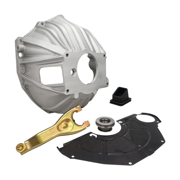 RTS RTS OE Transmission Bellhousing Kit, Manual, OE Style, Aluminium, SB, BB, Chev Engines, Tremec TKO Trans, Kit RTS OE Transmission Bellhousing Kit, Manual, OE Style, Aluminium, SB, BB, Chev Engines, Tremec TKO Trans, Kit Autofit