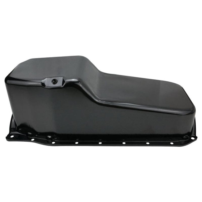 RTS RTS Oil Pan Sump, Steel, Black Finish, Replacement, SB Chev Holden, 1-Piece Rear main, Driver Side Dipstick, Each RTS Oil Pan Sump, Steel, Black Finish, Replacement, SB Chev Holden, 1-Piece Rear main, Driver Side Dipstick, Each Autofit