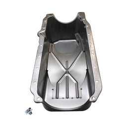 RTS RTS Oil Pan Sump, Steel, Black Finish, Replacement, SB Chev Holden, 1-Piece Rear main, Driver Side Dipstick, Each RTS Oil Pan Sump, Steel, Black Finish, Replacement, SB Chev Holden, 1-Piece Rear main, Driver Side Dipstick, Each Autofit