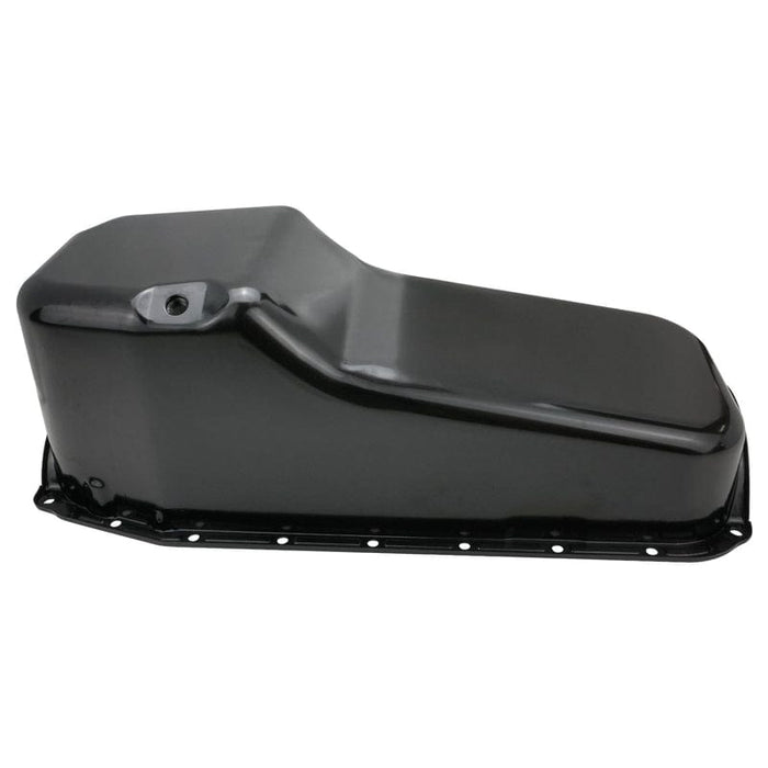 RTS RTS Oil Pan Sump, Steel, Black Finish, Replacement, SB Chev Holden, 2-Piece Rear main, Driver Side Dipstick, Each RTS Oil Pan Sump, Steel, Black Finish, Replacement, SB Chev Holden, 2-Piece Rear main, Driver Side Dipstick, Each Autofit