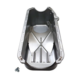 RTS RTS Oil Pan Sump, Steel, Black Finish, Replacement, SB Chev Holden, 2-Piece Rear main, Passenger Side Dipstick, Each RTS Oil Pan Sump, Steel, Black Finish, Replacement, SB Chev Holden, 2-Piece Rear main, Passenger Side Dipstick, Each Autofit