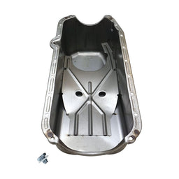 RTS RTS Oil Pan Sump, Steel, Raw Finish, Replacement, SB Chev Holden, 2-Piece Rear main, Driver Side Dipstick, Each RTS Oil Pan Sump, Steel, Raw Finish, Replacement, SB Chev Holden, 2-Piece Rear main, Driver Side Dipstick, Each Autofit