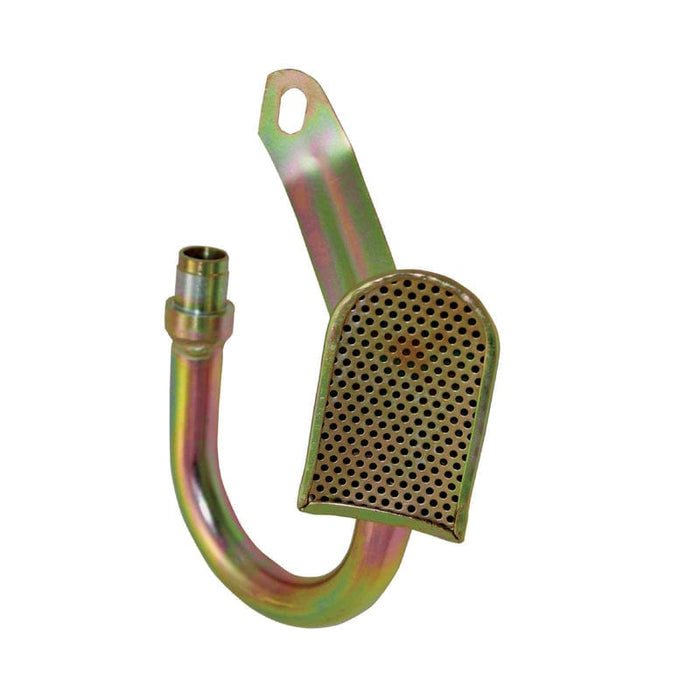 RTS RTS Oil Pickup, Press Fit 5/8 inch, High Volume For Chevrolet SB, Stroker Oil Pan Gold Zinc Steel, Each RTS Oil Pickup, Press Fit 5/8 inch, High Volume For Chevrolet SB, Stroker Oil Pan Gold Zinc Steel, Each Autofit