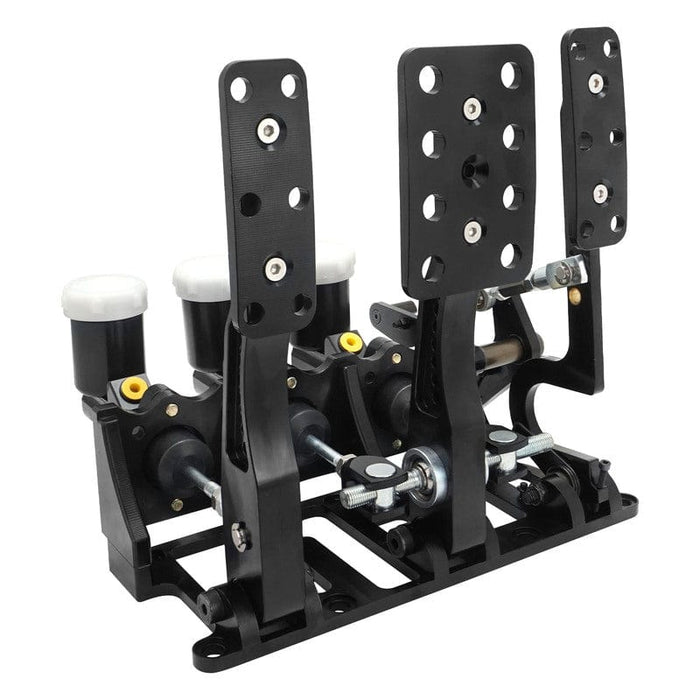 RTS RTS Racing Hydraulic Pedals Box , Lightweight Aluminium, Black Anodized , Floor Mount, Brake, Clutch, Accelerator pedal with Cylinders, Kit RTS Racing Hydraulic Pedals Box , Lightweight Aluminium, Black Anodized , Floor Mount, Brake, Clutch, Accelerator pedal with Cylinders, Kit Autofit