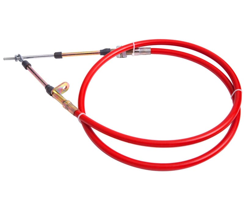 RTS RTS Shifter Cable, Super Duty, 3 ft. Length, Morse Style, Eyelet/Threaded Ends, Red, Each RTS Shifter Cable, Super Duty, 3 ft. Length, Morse Style, Eyelet/Threaded Ends, Red, Each Autofit