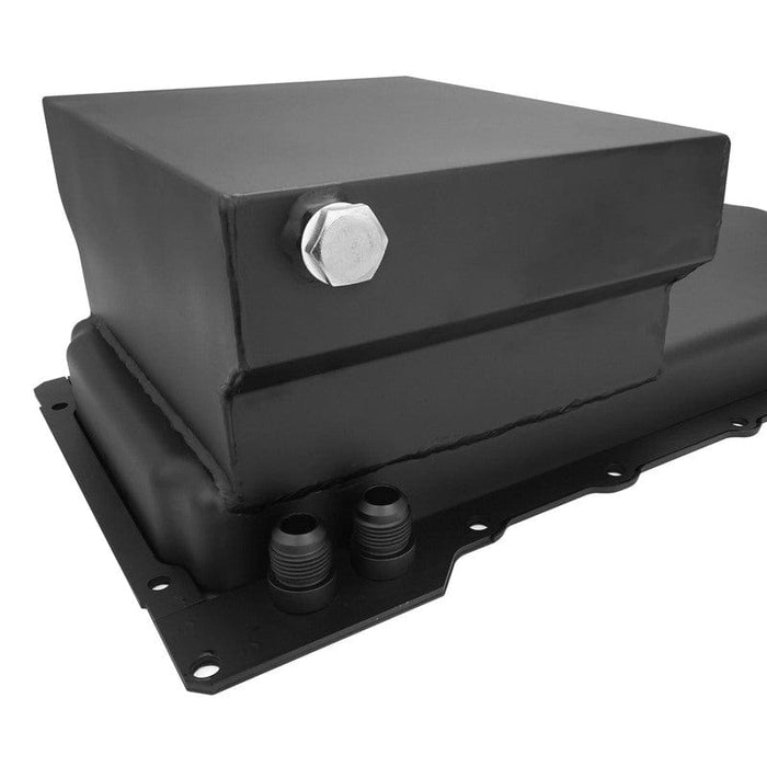 RTS RTS Steel Oil Pan, Chev Holden Engine Swap, LS, 427 Stroker ,Remote Straight AN-10, Matt Black, Rear Sump 6.5 litre Capacity, Pick Up, Kit RTS Steel Oil Pan, Chev Holden Engine Swap, LS, 427 Stroker ,Remote Straight AN-10, Matt Black, Rear Sump 6.5 litre Capacity, Pick Up, Kit Autofit