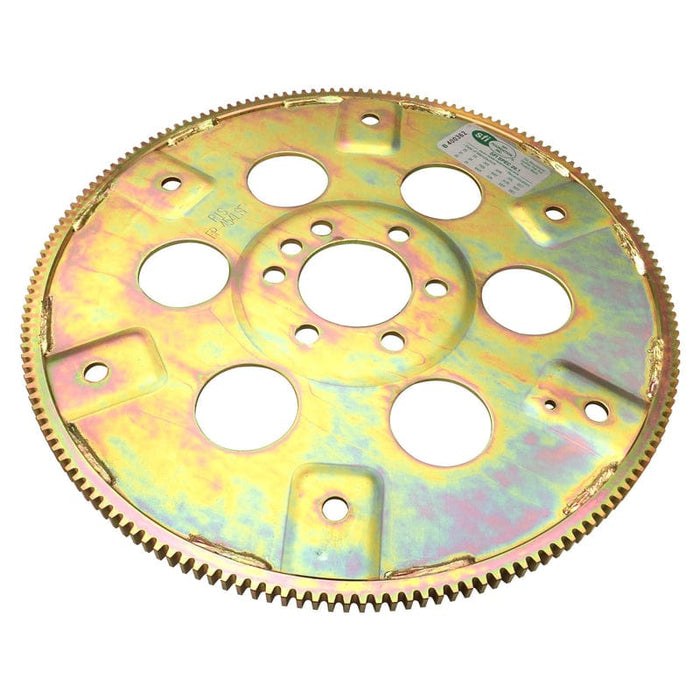RTS RTS Transmission Flexplate, SFI 29.1, Gold Zinc BB Chevrolet 454, 168 Tooth - External - 1-Piece Rear Main Seal, Each RTS Transmission Flexplate, SFI 29.1, Gold Zinc BB Chevrolet 454, 168 Tooth - External - 1-Piece Rear Main Seal, Each Autofit