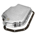 RTS RTS Transmission Oil Pan, Extra Capacity, Steel Ribbed, Chrome, GM Chev Holden TH400, Each RTS Transmission Oil Pan, Extra Capacity, Steel Ribbed, Chrome, GM Chev Holden TH400, Each Autofit