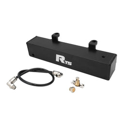 RTS RTS Transmission Overflow Catch Can, TH400, Rectangular, 1.0L Capacity, Aluminium, Black Powdercoated RTS Transmission Overflow Catch Can, TH400, Rectangular, 1.0L Capacity, Aluminium, Black Powdercoated Autofit