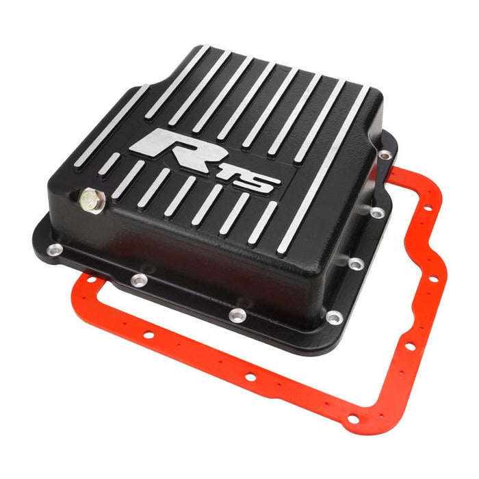 RTS RTS Transmission Pan, Deep, Aluminium, Finned Black Powdercoat, GM For Holden, Commodore, Trimatic, Kit RTS Transmission Pan, Deep, Aluminium, Finned Black Powdercoat, GM For Holden, Commodore, Trimatic, Kit Autofit