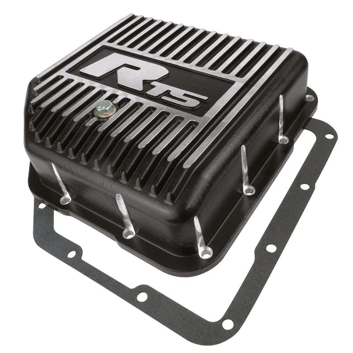 RTS RTS Transmission Pan, Deep, Aluminium, Finned Black Powdercoat, GM, TH350, Kit RTS Transmission Pan, Deep, Aluminium, Finned Black Powdercoat, GM, TH350, Kit Autofit