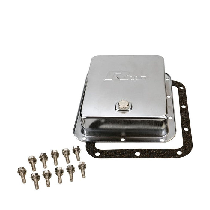 RTS RTS Transmission Pan, Deep, Steel Chrome, For Ford C4, C10, Each RTS Transmission Pan, Deep, Steel Chrome, For Ford C4, C10, Each Autofit