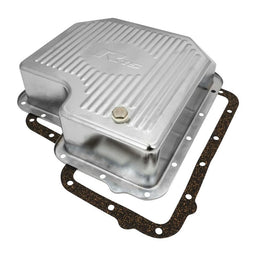 RTS RTS Transmission Pan, Extra Capacity, Steel Ribbed, Chrome, For Ford C6, each RTS Transmission Pan, Extra Capacity, Steel Ribbed, Chrome, For Ford C6, each Autofit