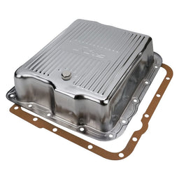 RTS RTS Transmission Pan, Extra Capacity, Steel, Ribbed Chrome, GM Chev Holden, Commodore, 700R4, 4L60, 4L60E, Each RTS Transmission Pan, Extra Capacity, Steel, Ribbed Chrome, GM Chev Holden, Commodore, 700R4, 4L60, 4L60E, Each Autofit