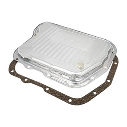 RTS RTS Transmission Pan, Stock Depth, Steel, Ribbed Chrome, For Chrysler, Torqueflite A-727, Each RTS Transmission Pan, Stock Depth, Steel, Ribbed Chrome, For Chrysler, Torqueflite A-727, Each Autofit