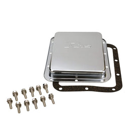 RTS RTS Transmission Pan, Stock, Steel, Chrome, For Ford C4, C10, Each RTS Transmission Pan, Stock, Steel, Chrome, For Ford C4, C10, Each Autofit