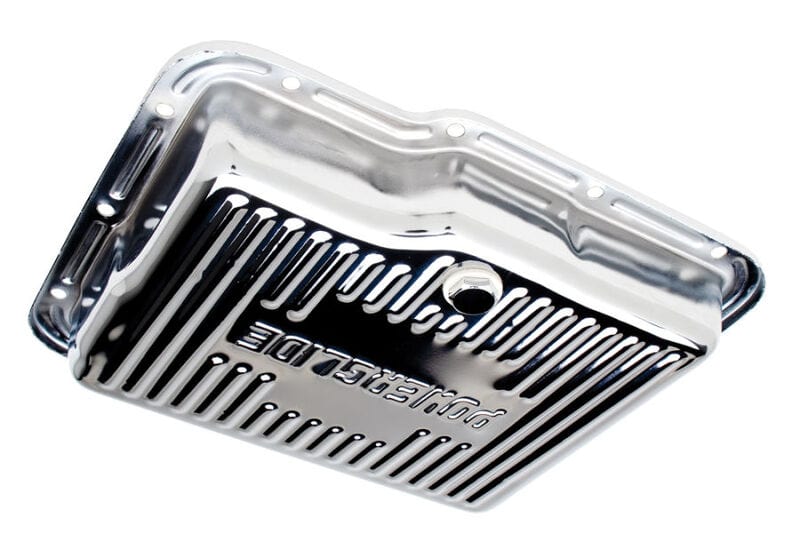 RTS RTS Transmission Pan, Stock, Steel Ribbed, Chrome, GM Chev Holden Powerglide, Each RTS Transmission Pan, Stock, Steel Ribbed, Chrome, GM Chev Holden Powerglide, Each Autofit